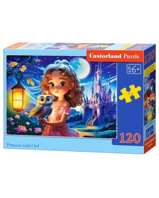 120 κομμάτια PRINCESS WITH OWL