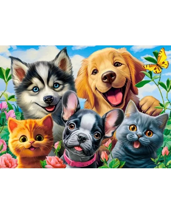 120 κομμάτια PETS SELFIE