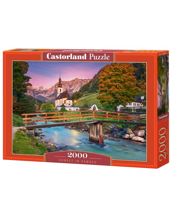 2000 κομμάτια SUNSET IN RAMSAU
