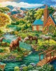 2000 κομμάτια IDYLLIC HOUSE WITH HORSES