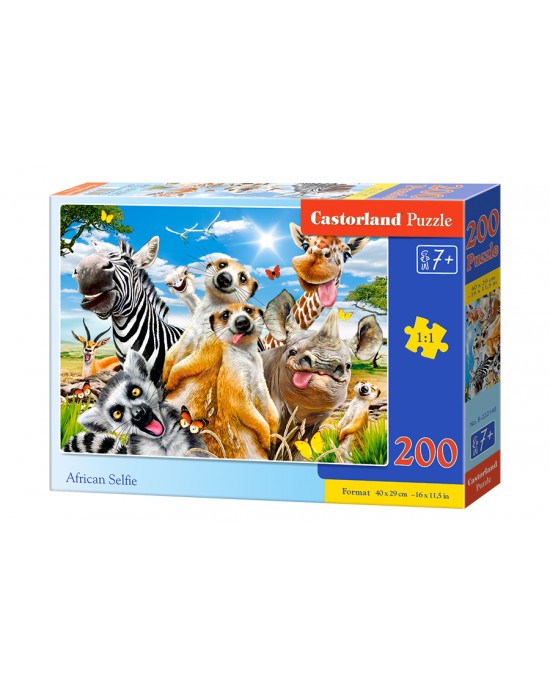 200 κομμάτια AFRICAN SELFIE