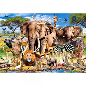 200 κομμάτια SAVANNA ANIMALS