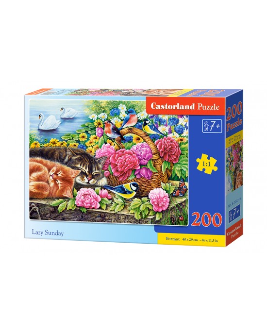 200 κομμάτια LAZY SUNDAY