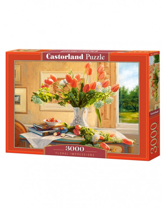 3000 κομμάτια FLORAL IMPRESSIONS
