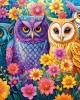 3000 κομμάτια FLOWER OWL MEETING