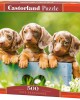 500 κομμάτια CUTE DACHSHUNDS
