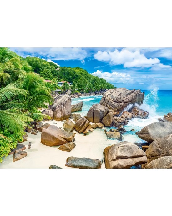 500 κομμάτια LA DIGUE ISLAND, SEYCHELLES