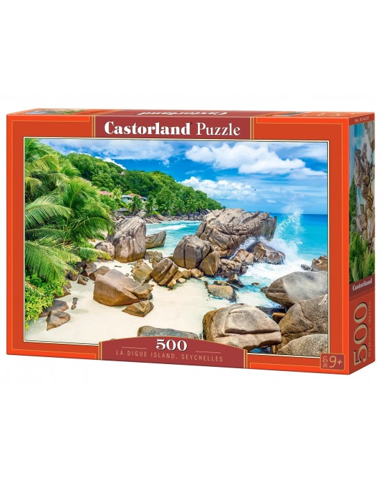500 κομμάτια LA DIGUE ISLAND, SEYCHELLES