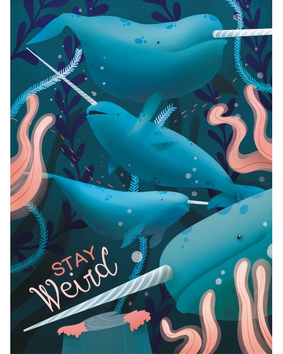 500 κομμάτια FANTASTIC ANIMALS - NARWHAL