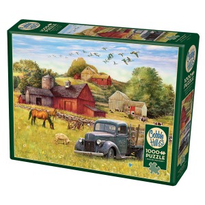 1000 κομμάτια SUMMER AFTERNOON ON THE FARM