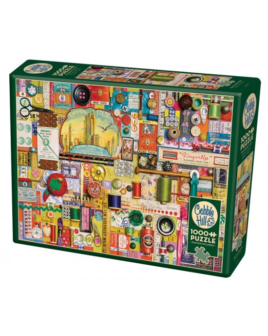 1000 κομμάτια SEWING NOTIONS