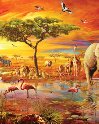3000 κομμάτια AFRICAN SAFARI