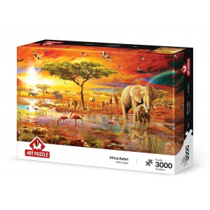 3000 κομμάτια AFRICAN SAFARI