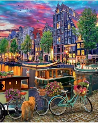2000 κομμάτια PAINTED AMSTERDAM