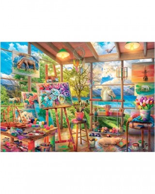 2000 κομμάτια PAINTING STUDIO