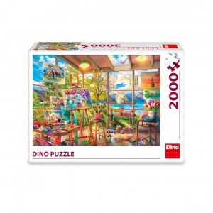 2000 κομμάτια PAINTING STUDIO