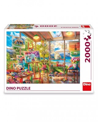 2000 κομμάτια PAINTING STUDIO
