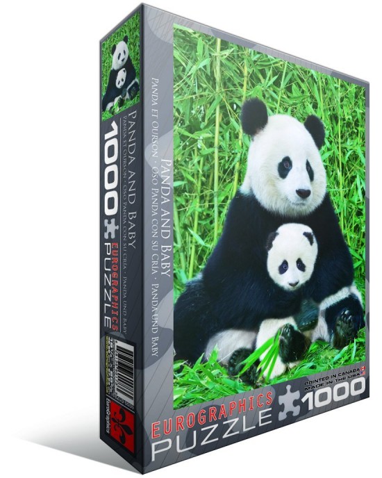 1000 κομμάτια THE PANDA FAMILY (SMART CUT)