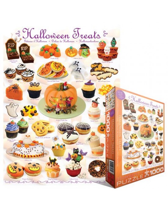 1000 κομμάτια HALLOWEEN TREATS (SMART CUT)