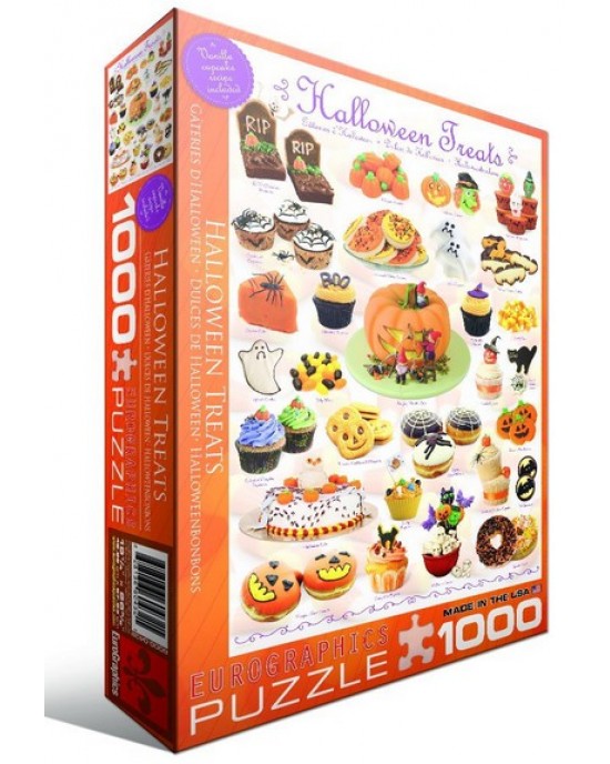 1000 κομμάτια HALLOWEEN TREATS (SMART CUT)