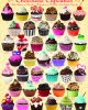 1000 κομμάτια CHOCOLATE CUPCAKES (SMART CUT)