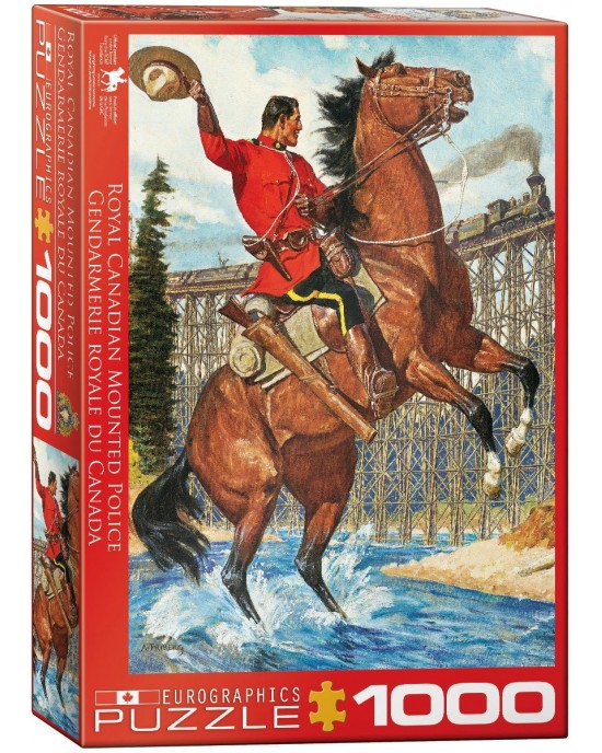 1000 κομμάτια ROYAL CANADIAN MOUNTED POLICE
