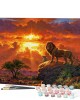 Ζωγραφική με αριθμούς Lion at Sunset 40x50cm