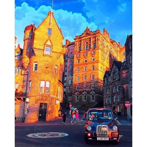 Ζωγραφική με αριθμούς Rue Edinburgh 40x50cm