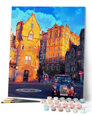 Ζωγραφική με αριθμούς Rue Edinburgh 40x50cm