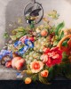Διαμάντια Flowers and fruit - Herman Henstenburgh - 40x50cm