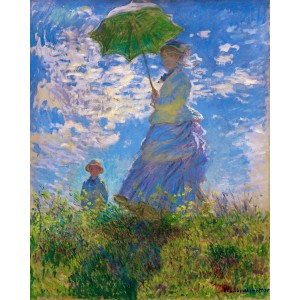 Ζωγραφική με αριθμούς The walk - Monet 40x50cm