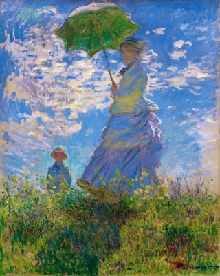 Ζωγραφική με αριθμούς The walk - Monet 40x50cm