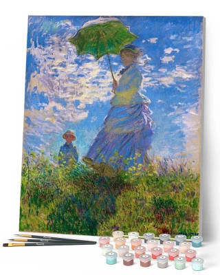 Ζωγραφική με αριθμούς The walk - Monet 40x50cm