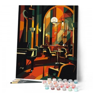 Ζωγραφική με αριθμούς Art Deco Club 40x50cm