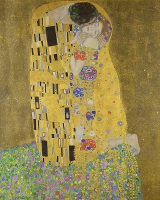 Ζωγραφική με αριθμούς The Kiss 40x50cm