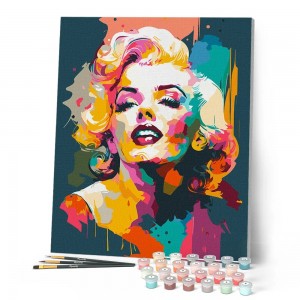 Ζωγραφική με αριθμούς Timeless Diva Abstract 40x50cm