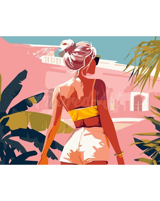 Ζωγραφική με αριθμούς Summer Walk 40x50cm