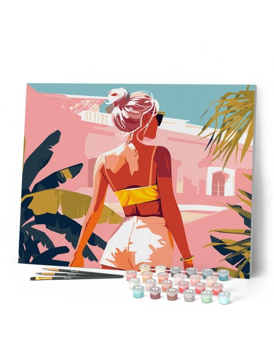 Ζωγραφική με αριθμούς Summer Walk 40x50cm