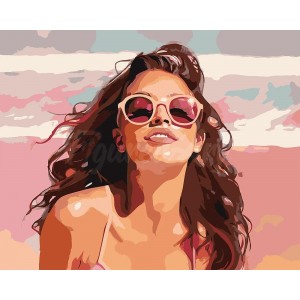 Ζωγραφική με αριθμούς Beachside Joy 40x50cm