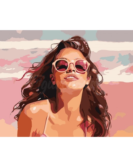 Ζωγραφική με αριθμούς Beachside Joy 40x50cm
