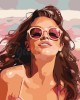 Ζωγραφική με αριθμούς Beachside Joy 40x50cm
