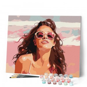 Ζωγραφική με αριθμούς Beachside Joy 40x50cm