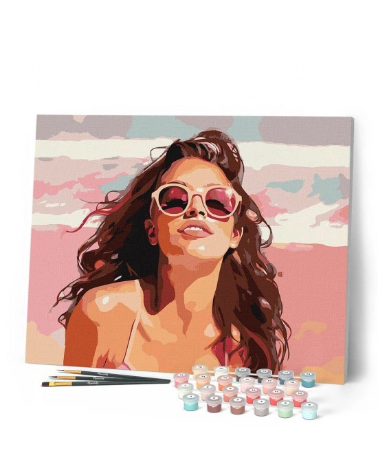 Ζωγραφική με αριθμούς Beachside Joy 40x50cm