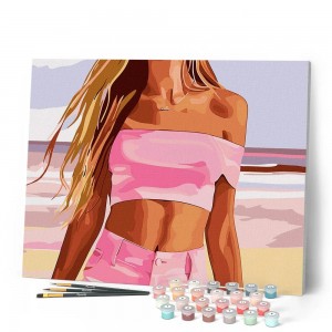 Ζωγραφική με αριθμούς Sea, Sand and Style 40x50cm