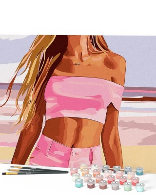 Ζωγραφική με αριθμούς Sea, Sand and Style 40x50cm