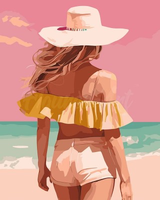 Ζωγραφική με αριθμούς Beauty by the Sea 40x50cm