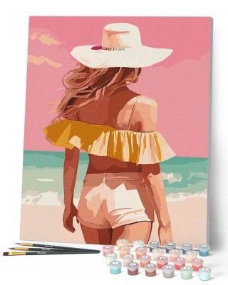 Ζωγραφική με αριθμούς Beauty by the Sea 40x50cm