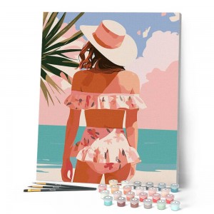 Ζωγραφική με αριθμούς Summer Beauty 40x50cm