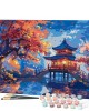 Ζωγραφική με αριθμούς Pagoda in Autumn Night 40x50cm