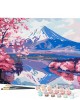 Ζωγραφική με αριθμούς Mount Fuji and Sakura Lake 40x50cm